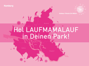 Karte Hamburg Park LAUFMAMALAUF