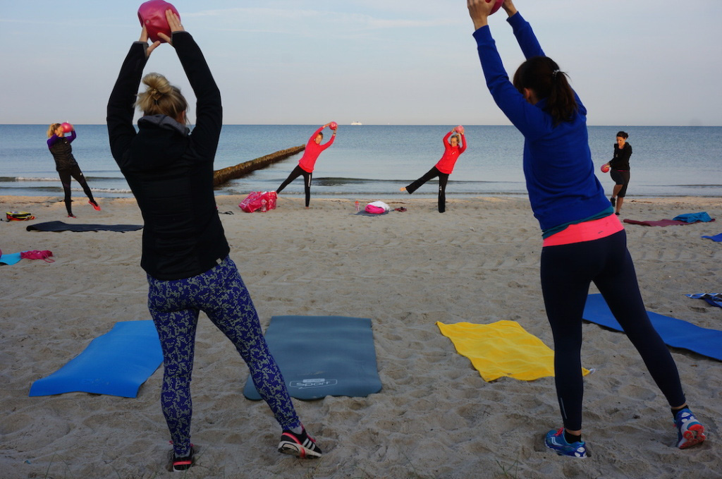 Workout-&Wellness-Wochenende LAUFMAMALAUF Ostsee