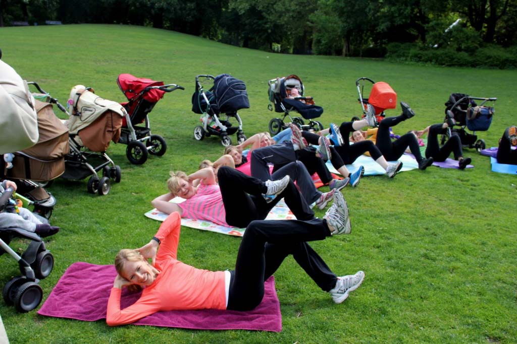 Sport mit Baby nach der Schwangerschaft LAUFMAMALAUF Berlin Pankow