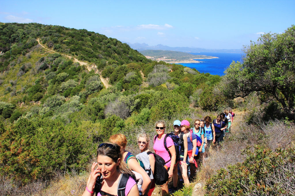 Bikini Bootcamp Sardinien Wanderung