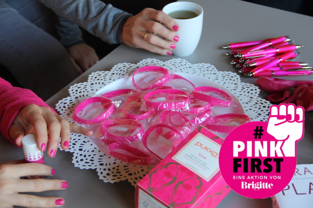 #pinkfirst LAUFMAMALAUF Brigitte